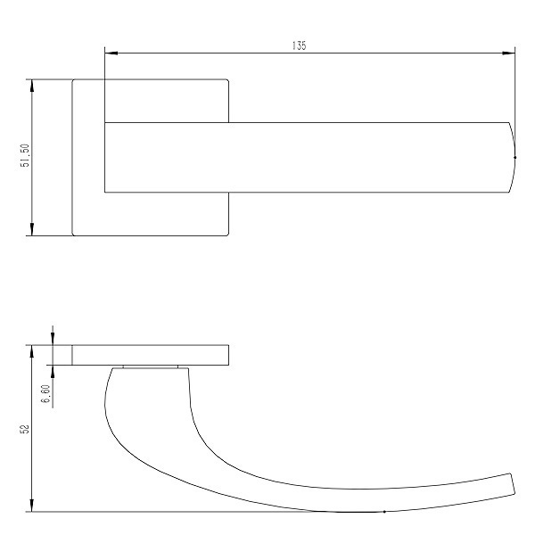 Ручка BUSSARE ACENO A-28-40 BLACK (черный матовый)