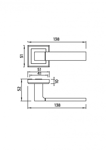 Ручка BUSSARE STRICTO A-67-30 GRAPHITE (графит)